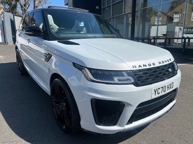 2020 70 LAND ROVER RANGE ROVER SPORT 5.0 P575 V8 GPF SVR SUV 5DR PETROL AUTO 4WD