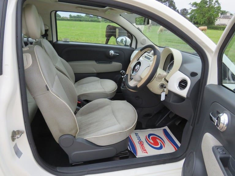 2010 Fiat 500 1.2 LOUNGE 3 DOOR HATCHBACK Petrol Manual