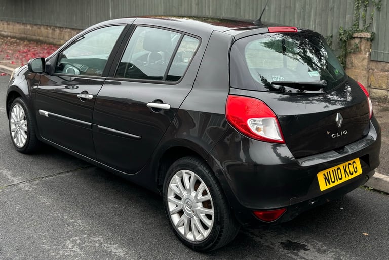 2010 RENAULT CLIO 1.2 PETROL DYNAMIQUE TCE 99 BHP NOT PEUGEOT CITROEN VAUXHALL SEAT SKODA TOYOTA 