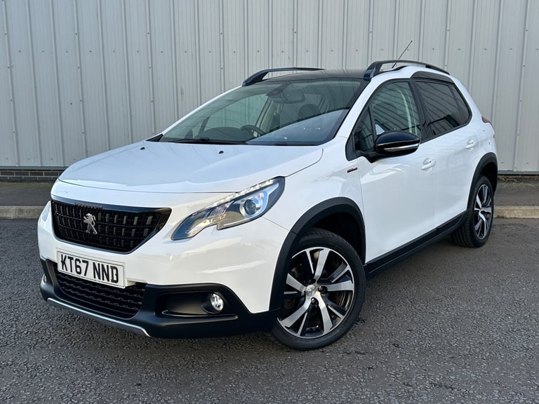 2018 67 PEUGEOT 2008 1.6 HDI GT LINE TURBO DIESEL * SATNAV * PAN ROOF * WHITE