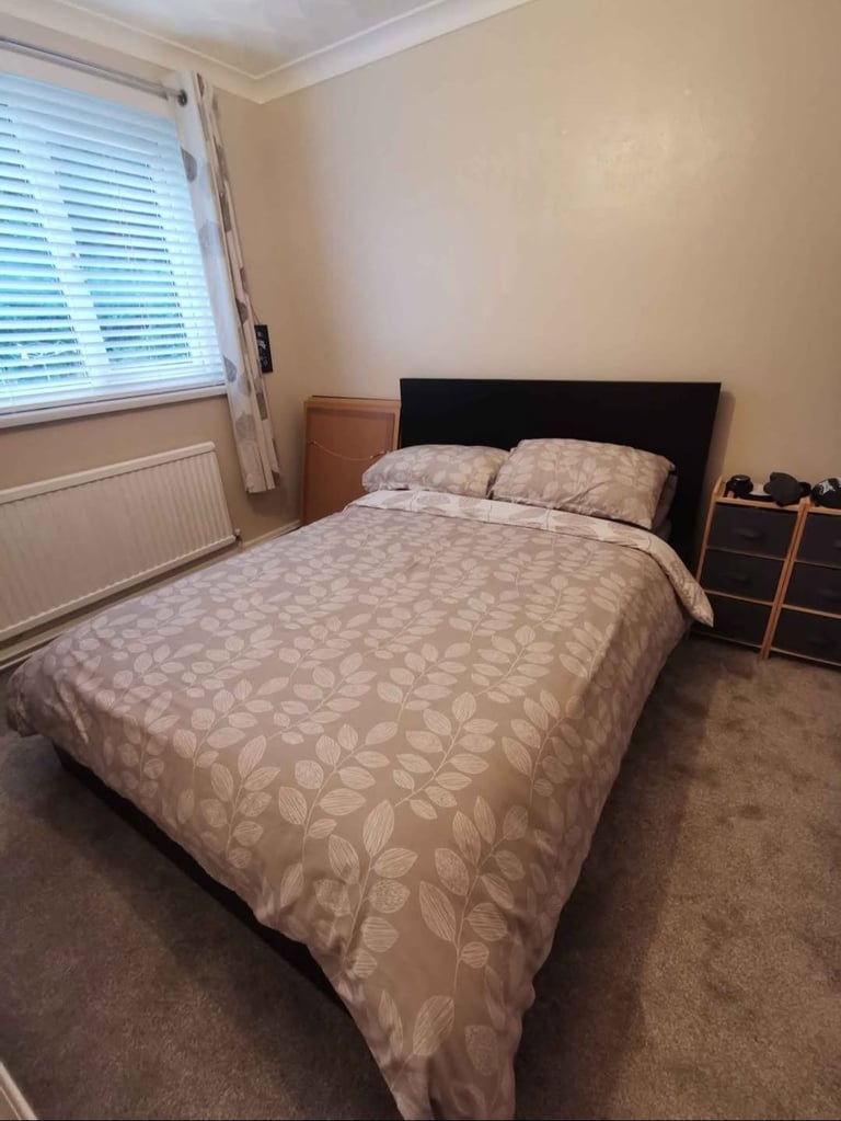 image for Double bed and Mattress 