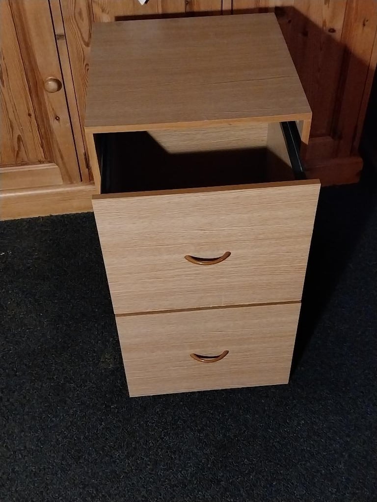 image for Small 2-drawer filing cabinet