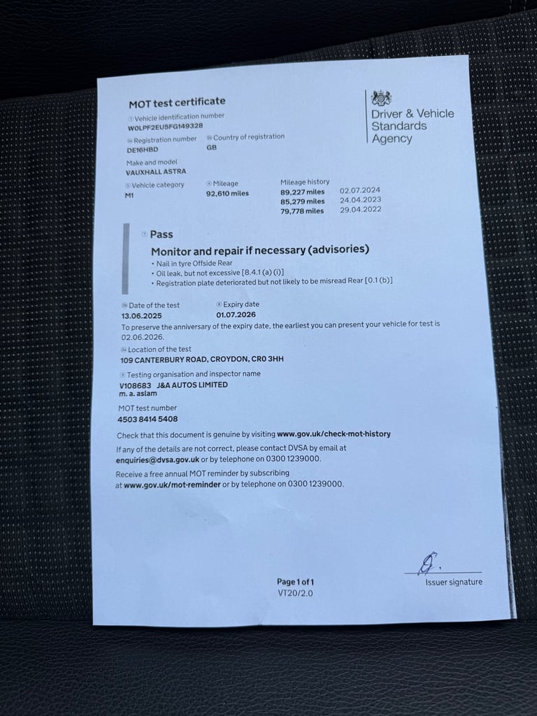 2016 Vauxhall Astra GTC 1400cc