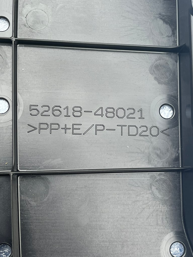 GENUINE LEXUS RX450 16-2021 HYBRID FRONT BUMPER UNDERTRAY COVER 