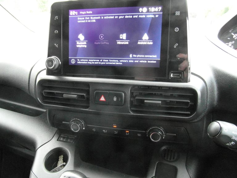 2021 Peugeot Partner 1.5 HDi  Pro  ( NO VAT ) Hdi SWB L1 Car Derived Van Diesel Manual