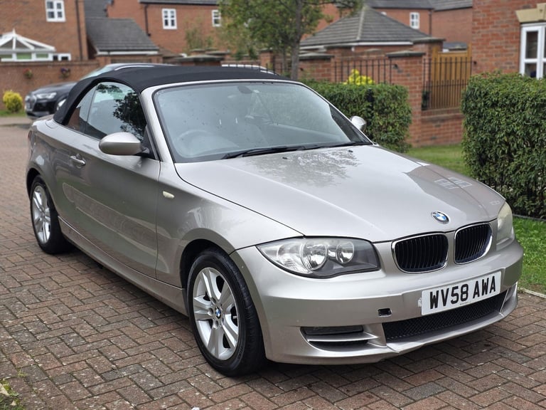 2008 BMW 1 Series 2.0 118i SE Euro 4 2dr CONVERTIBLE Petrol Manual