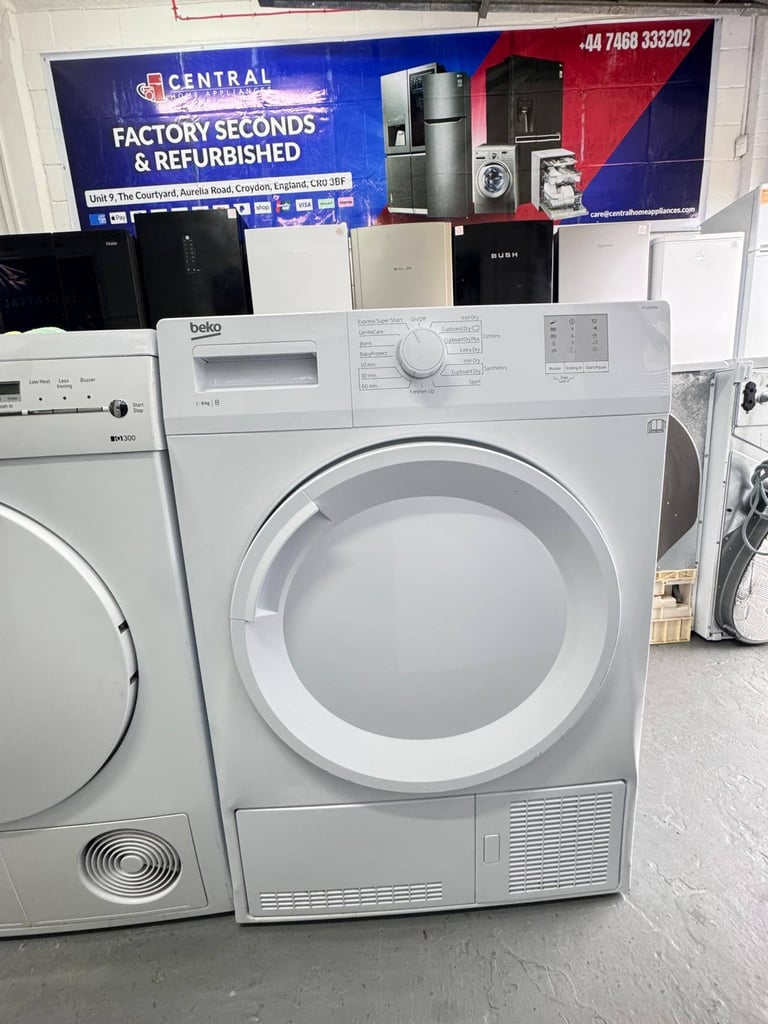 image for  Beko 8 kg Condenser Tumble Dryer-Free Same Day Delivery