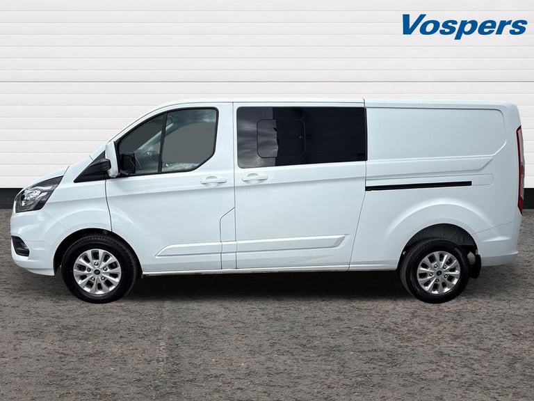 2022 Ford Transit Custom 2.0 EcoBlue 170ps Low Roof D/Cab Limited Van Auto Crew Bus Diesel Automatic