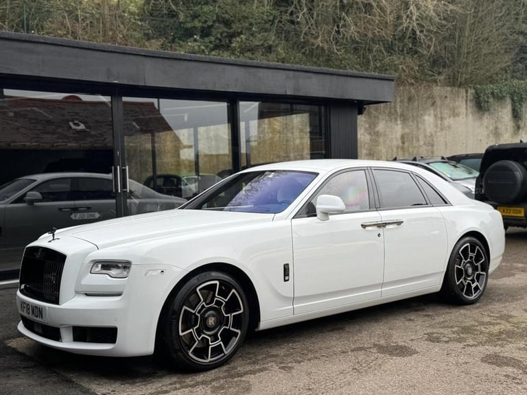 LEFT HAND DRIVE 2018 ROLLS ROYCE GHOST  6.6 V12 BLACK BADGE 17K MILES UK REG LHD