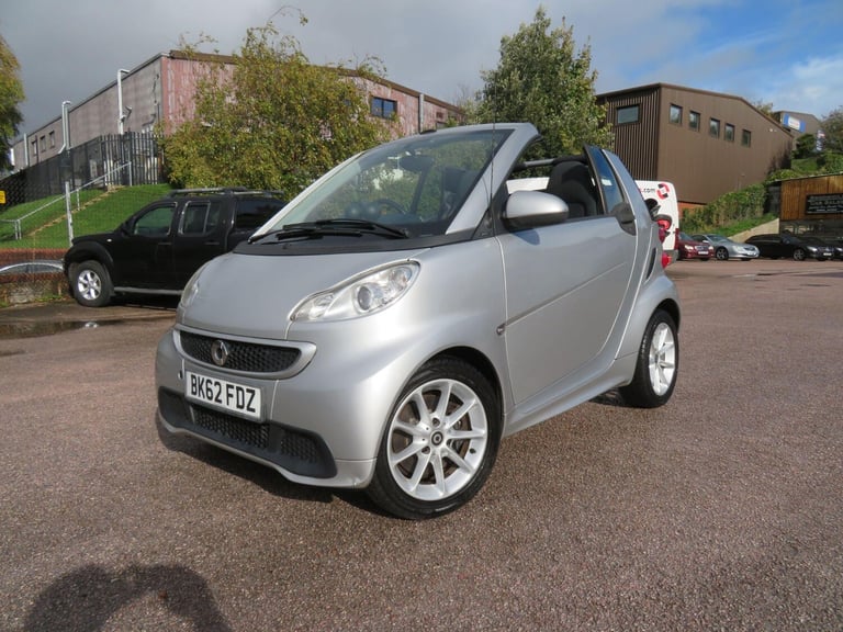 2012 smart fortwo 1.0 MHD Passion Cabriolet SoftTouch Euro 5 (s/s) 2dr CONVERTIBLE Petrol Automatic