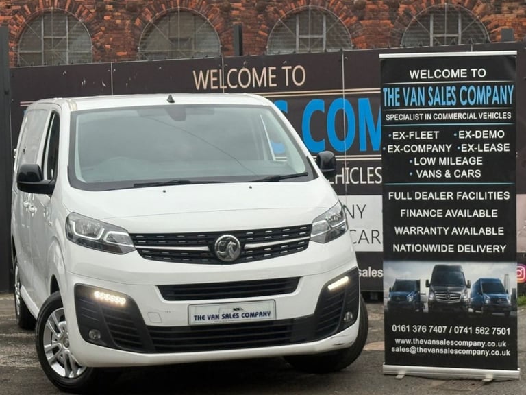 2022 Vauxhall Vivaro 2.0 TURBO D 3100 SPORTIVE PANEL VAN 5DR DIESEL MANUAL L1 H1 EURO 6 MWB (S/S ...