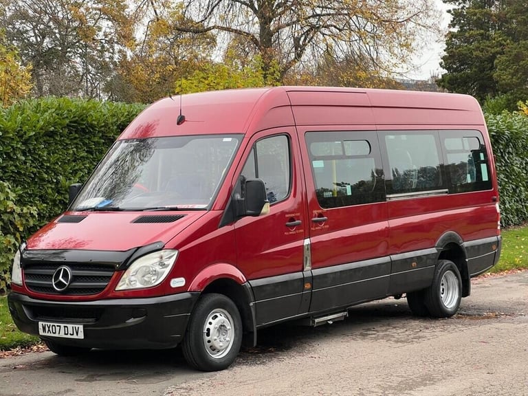 MERCEDES SPRINTER 515 CDI 2.2 EXTRA LWB HIGH ROOF 17 SEATER MINIBUS TWIN WHEELS