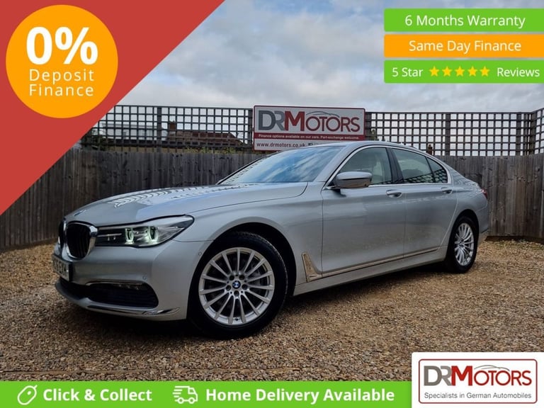 2016 BMW 7 Series 3.0 730d Saloon 4dr Diesel Auto Euro 6 (s/s) (265 ps) Saloon Diesel Automatic