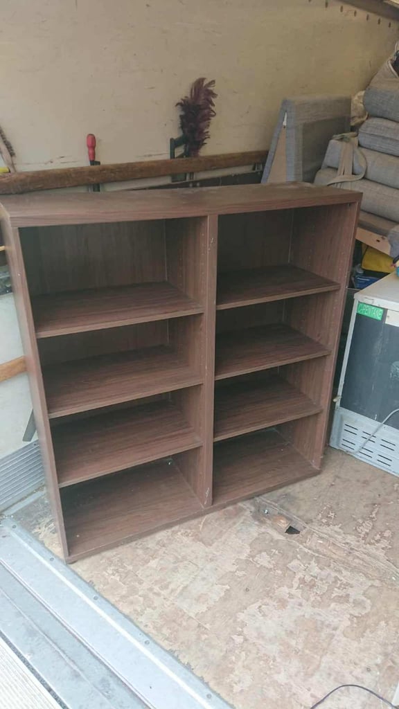 image for Dark Brown Shelving Unit 