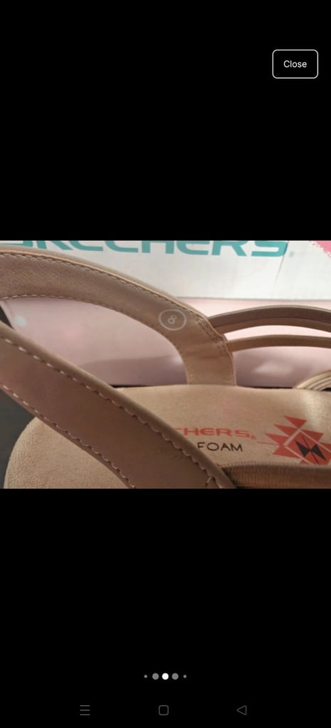 Skechers Women's Reggae Slim-Simply Stretch Sport Sandal size 8