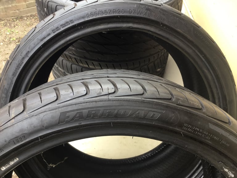 Farroad car tyres 255 35 20 set x4