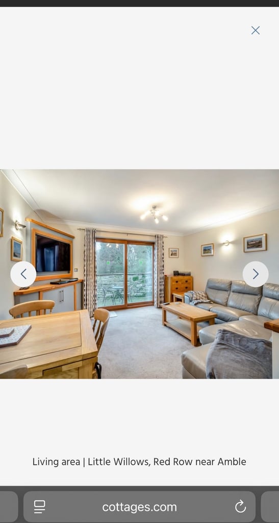 BARGAIN cancellation Holiday cottage Northumberland 