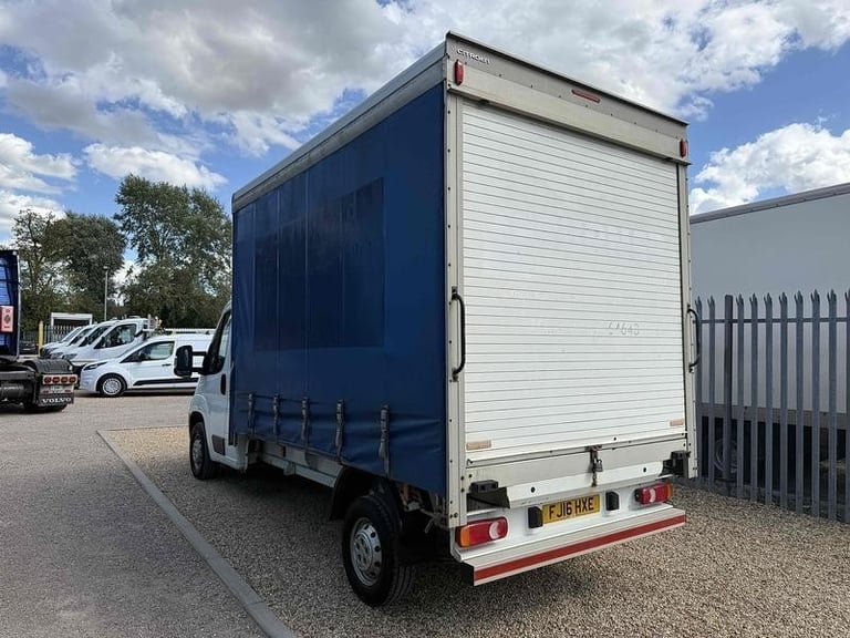 Citroen Relay HDi 35 2.2 CURTAIN SIDED LUTON VAN - WHITE