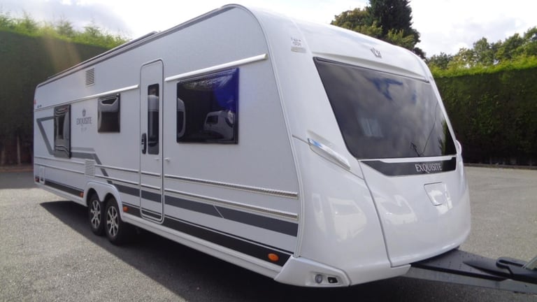 image for LMC 685 VIP Exquisit 5 BERTH,FIXED TRANSVERSE ISLAND BED CARAVAN 2023