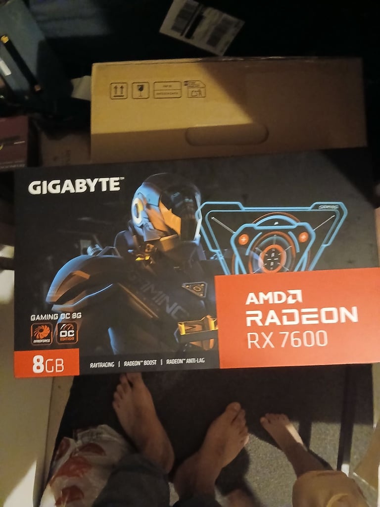 image for AMD radeon RX7600 8GB