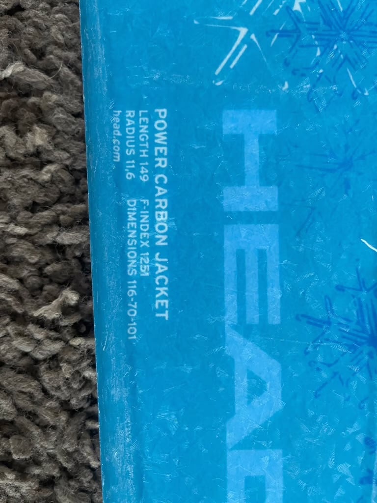 Head skis, poles and ski bag