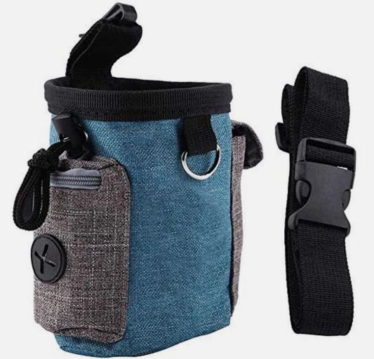 NALCY Dog Training Bag, Dog Treat Bag, Portable Puppy Treat Bag with Poop Bag