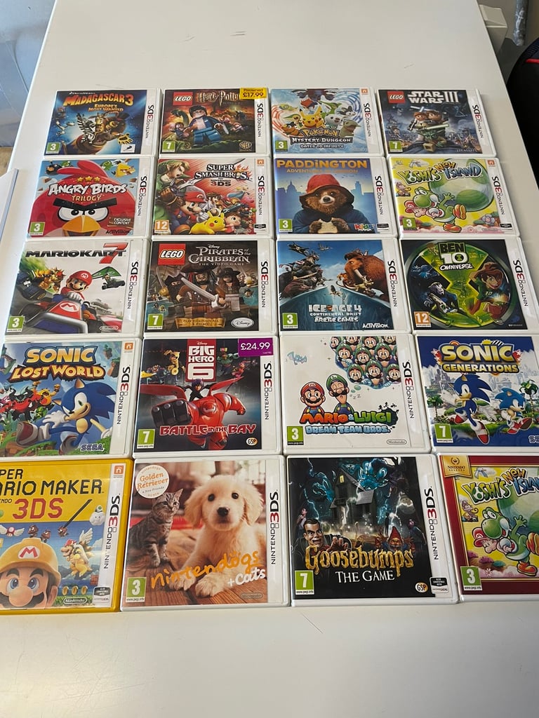 Nintendo 3ds games 