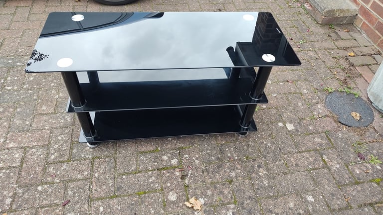 image for Black TV Table -£20 or nearest offer!