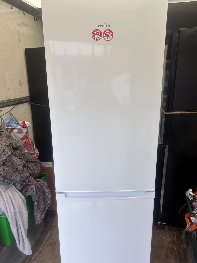 image for 🔥ZENITH FRIDGE FREEZER AS NEW £180 DELIVERED 🔥6 MONTHS WARRANTY 🔥DENTON APPLIANCES 