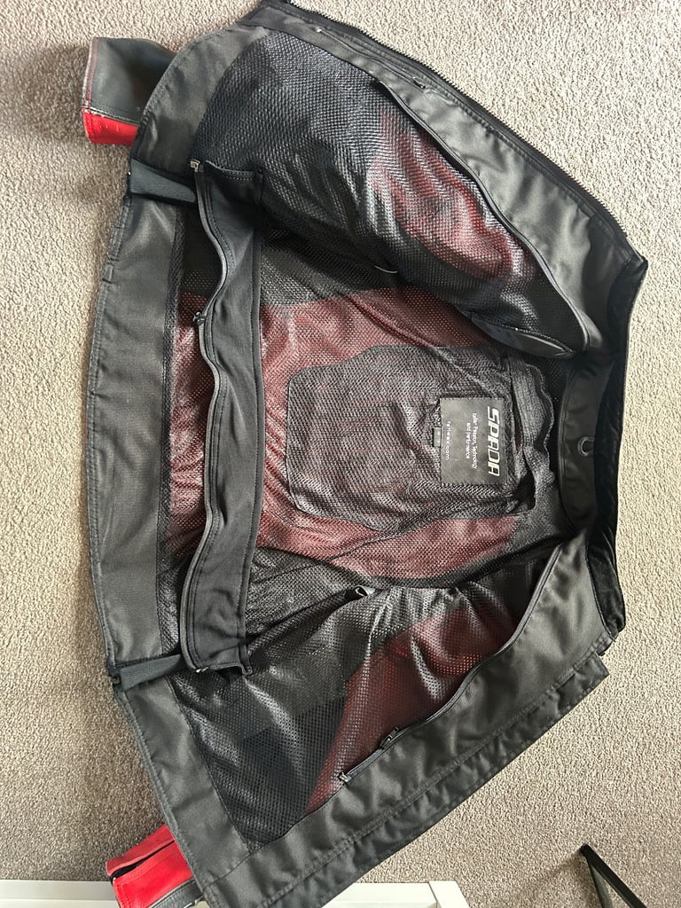 Spada women’s motorbike jacket 100% Leather