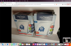 Two Miele HyClean 3D Efficiency GN dustbags 4 packs (usually £28) central Ldn bargain