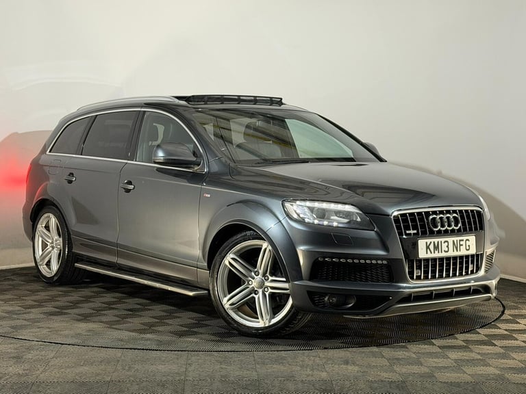 2013 AUDI Q7 S LINE PLUS 3.0 DIESEL V6 AUTOMATIC 7 SEATER QUATTRO 4WD 4X4 SUV
