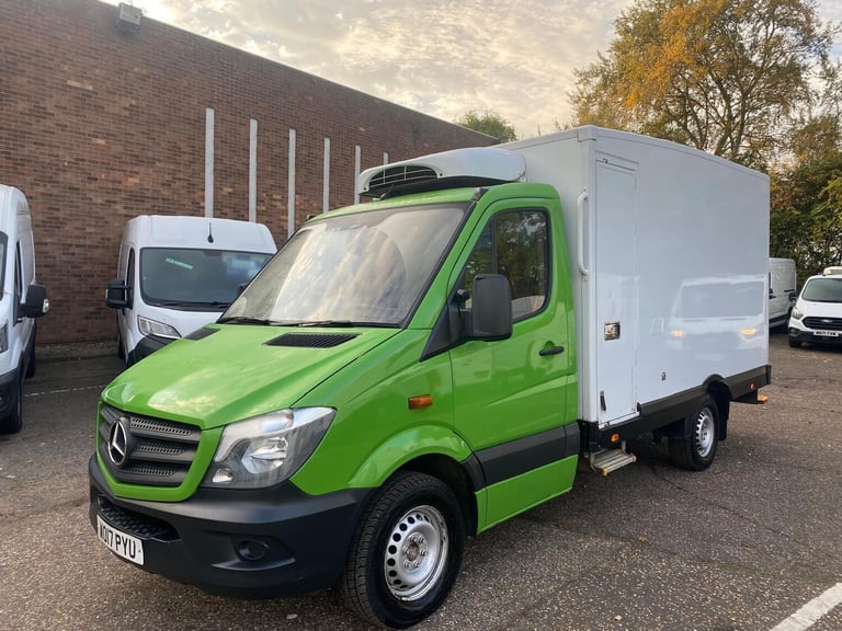 2017 17Reg Mercedes Sprinter LWB Euro6 Fridge Freezer Box Van +VAt