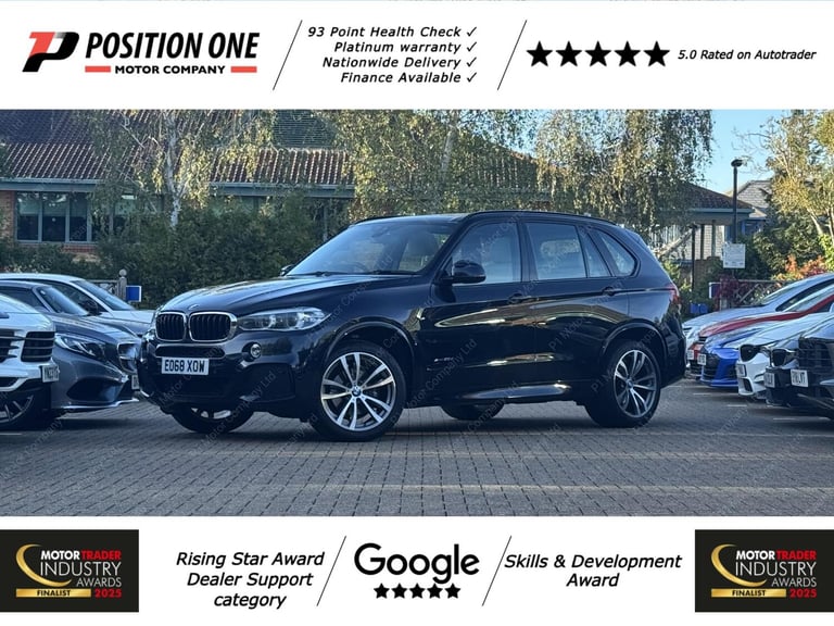 2018 BMW X5 3.0 30d M Sport SUV 5dr Diesel Auto xDrive Euro 6 (s/s) (258 ps) SUV Diesel Automatic