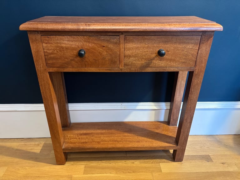 Wooden console table 