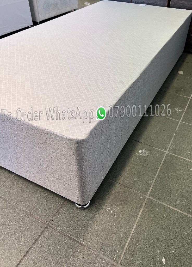 DOUBLE DIVAN BED 4FT6 BRAND NEW FREE DELIVERY 4FT SMALL DOUBLE DIVAN