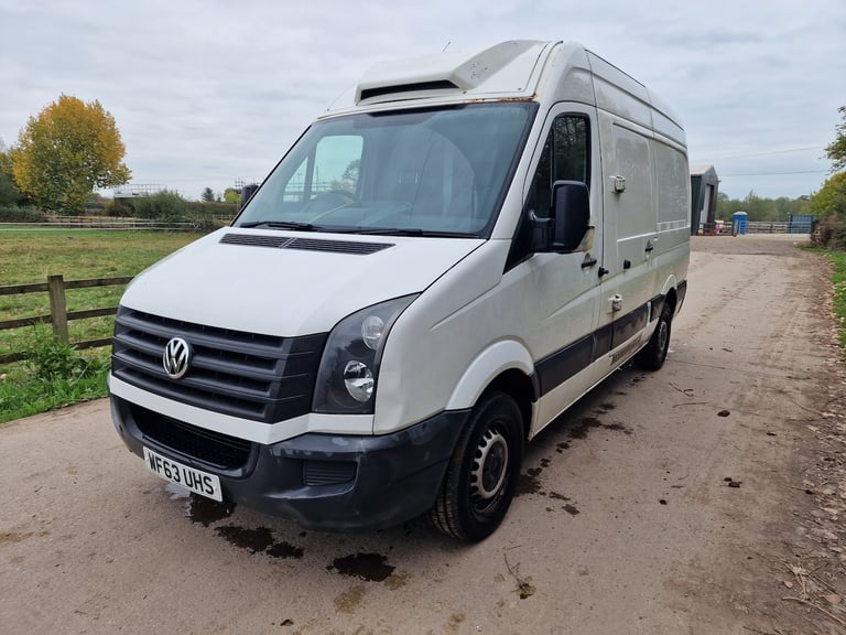 2013 VW Volkswagen Crafter MWB High Roof 3 Seat Fridge  Drives Perfect  4m MOT