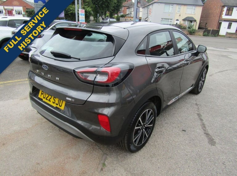 2022 Ford Puma 1.0T EcoBoost MHEV Titanium SUV 5dr Petrol Hybrid DCT Automatic Euro 6 (s/s HATCHB...