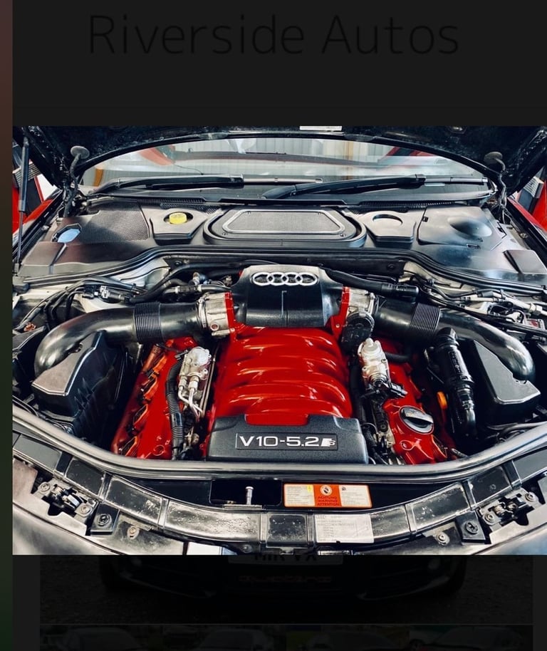 AUDI A8 S8 V10 FSI QUATTRO 4X4 PETROL 5.2 TIP UTO 117K BLACK ULEZ COMPLIANT