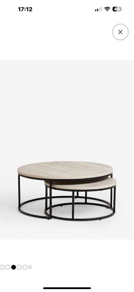 Next ‘Bronx’ coffee tables 