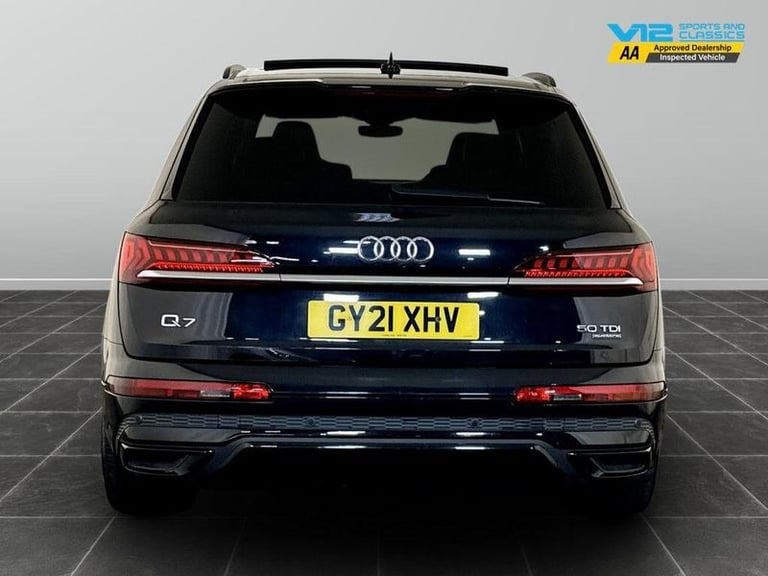 2021 Audi Q7 3.0 TDI V6 50 Vorsprung Tiptronic quattro Euro 6 (s/s) 5dr Automatic SUV Diesel Auto...