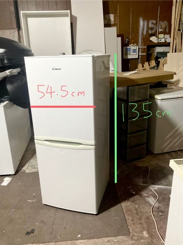 Candy compact fridge freezer 135cm high | in Cardiff City Centre, Cardiff |  Gumtree