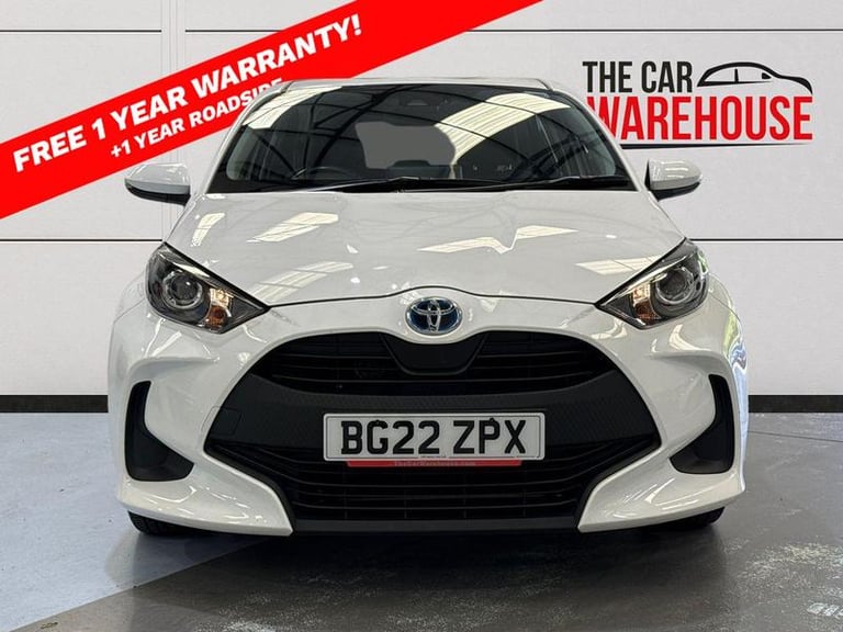 2022 Toyota Yaris 1.5 Hybrid Icon 5dr CVT Automatic Hatchback PETROL/ELECTRIC Automatic
