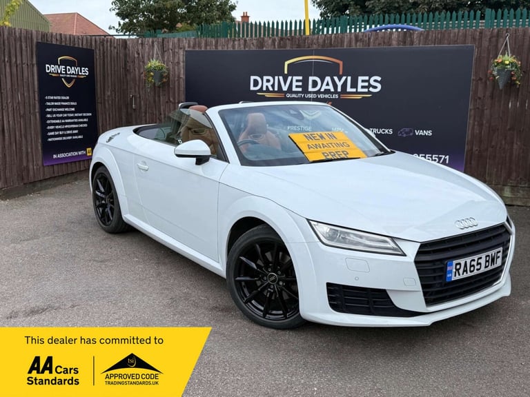 2015 Audi TT 2.0 TT Roadster Sport TFSI Semi-Auto 2dr Convertible Petrol Automatic