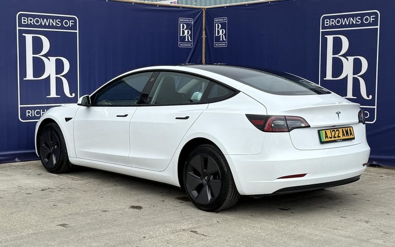 2022 Tesla Model 3 Saloon 4dr Electric Auto RWD (241 bhp) Saloon Electric Automatic