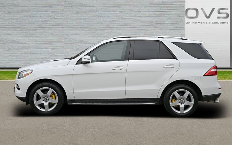 LEFT HAND DRIVE MERCEDES-BENZ ML350 SE LINE 3.5 V6 PETROL 2014 [63] WHITE LHD