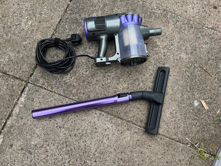 2 in 1 compact vacuum cleaner. Purple