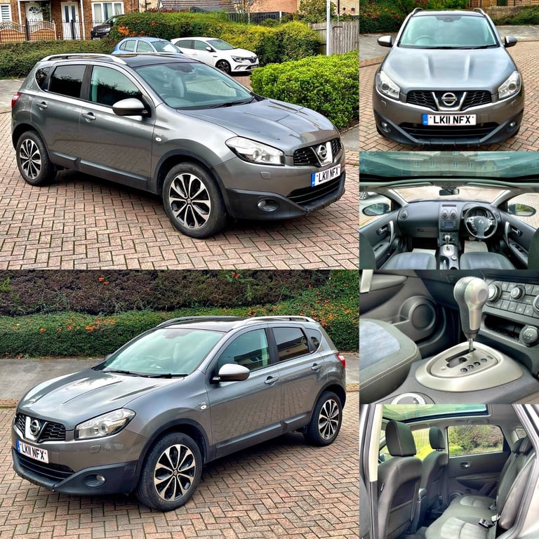 image for AUTOMATIC! 2011 NISSAN QASHQAI N-TEC FACELIFT 2.0 DIESEL AUTO GREY SUV 4X4