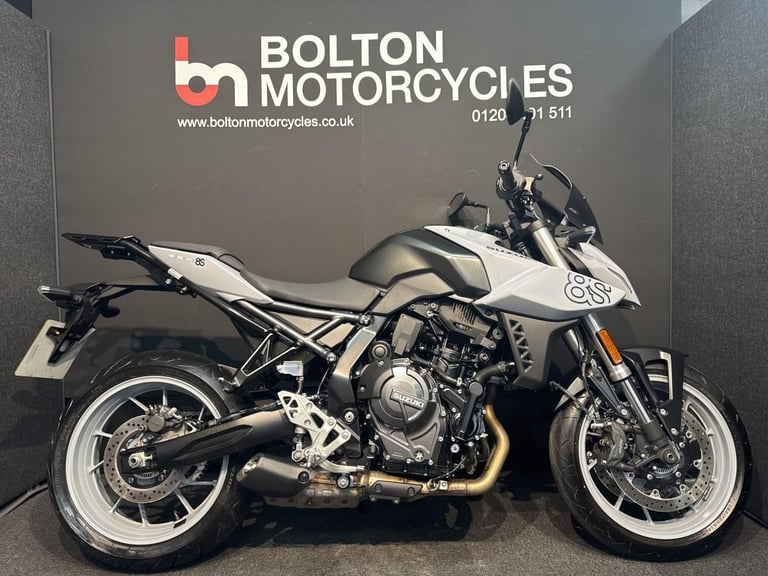 Suzuki GSX-8S Motorcycle Grey 611 Miles