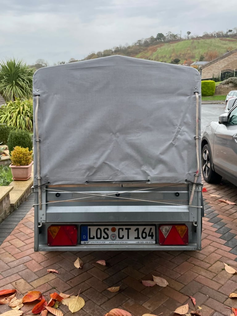 image for TEMARED FRAME AND COVER –  TRAILER FLATBED 750kg  UNBRAKED 7.6ft / 2.32m 